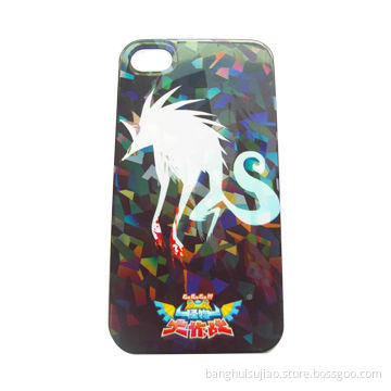 2013 Beautiful Glass Laser Case for iPhone 4S, with IMD/IML Technology